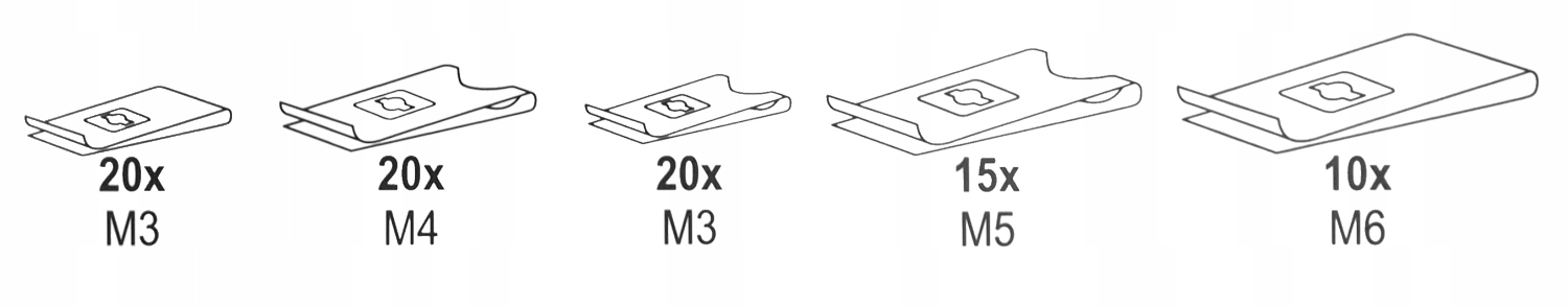 BLASZKA SPINKA MONTAŻOWA OSŁONA NADKOLE KAROSERIA Marka Geko