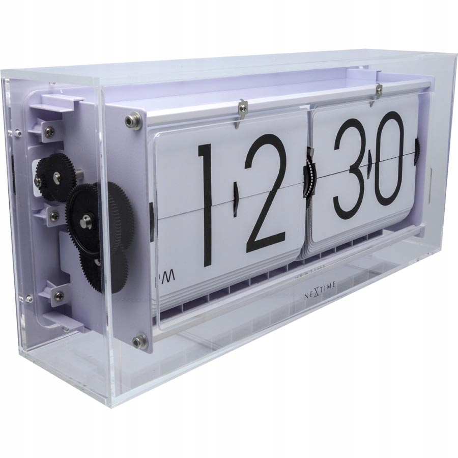 Stojaci Hodiny Big Flip Clear Nextime