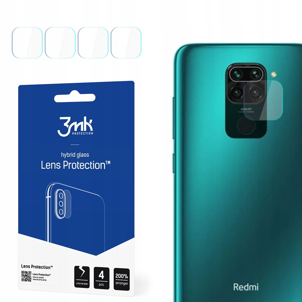 

Szkło na obiektyw do Xiaomi Redmi 10X - 3mk Lens