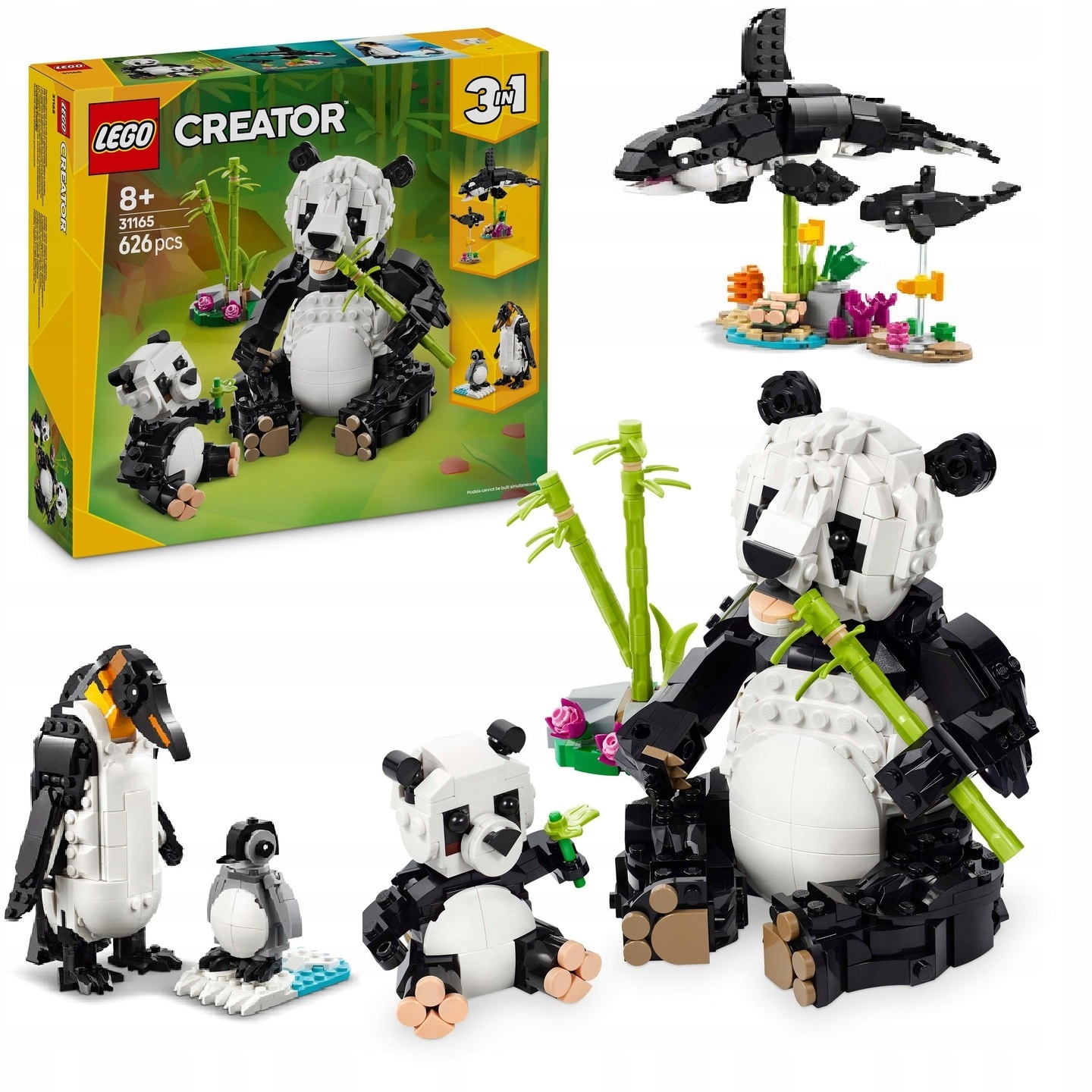Lego Creator 3 W 1 31165 Dzikie Zwierzęta: Rodzina Pand+ Katalog Lego W Pdf