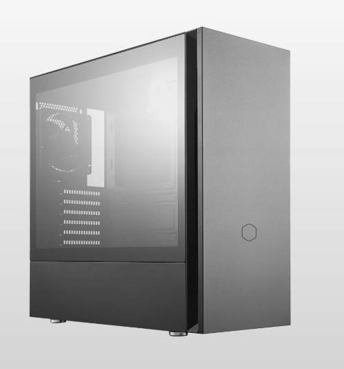 CoolerMaster case Silencio S600 Tempered Glass, Atx, Mid Tower, čierna,…