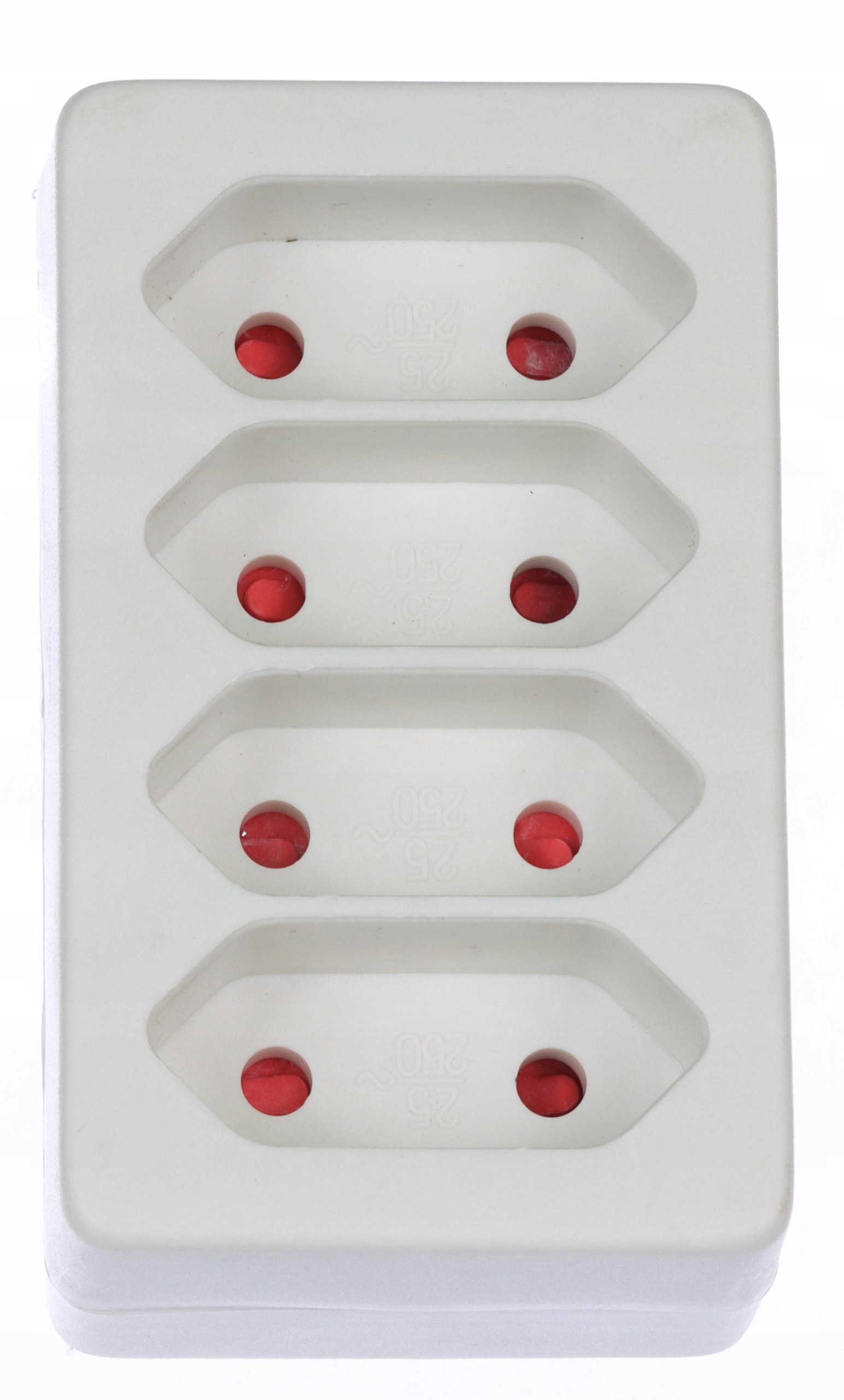 

Złodziejka rozgałęźnik prądowy 4 gniazda 4x2P