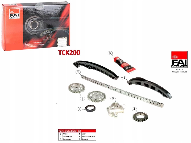 Fai Autoparts Sada Rozvodového Řetězu Seat Cordoba