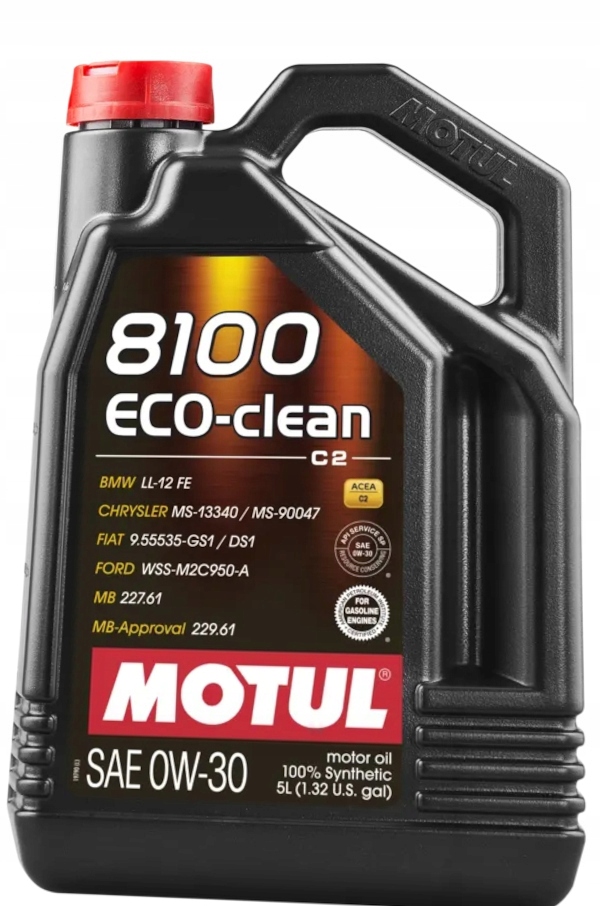 Motul 8100 Eco-Clean C2 0W30 5L