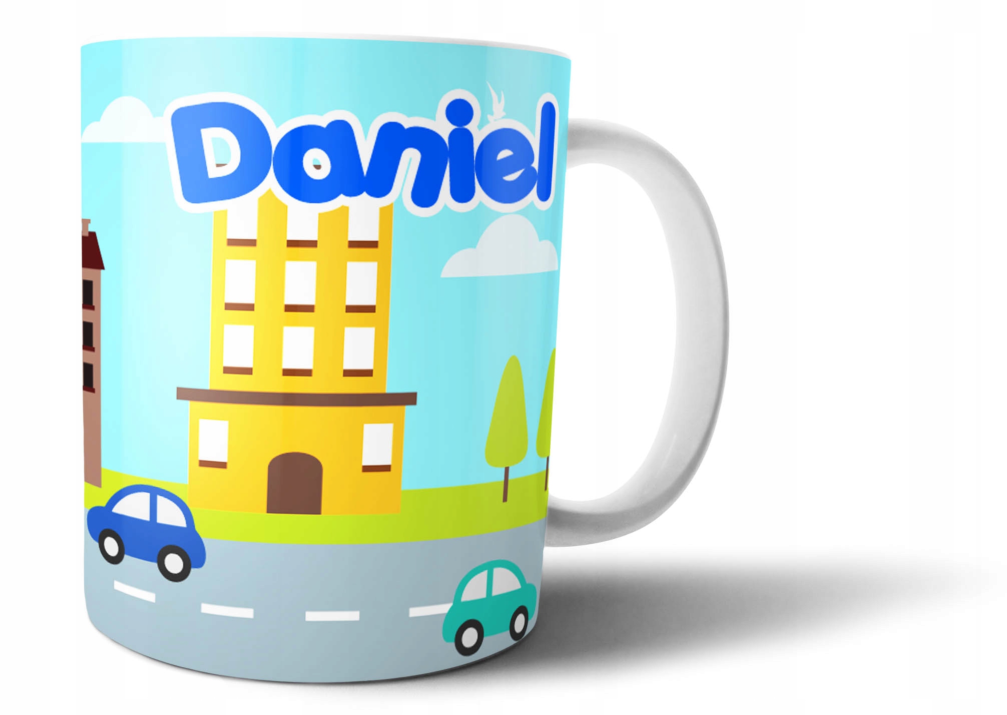 

Kubek z nadrukiem Dla Dziecka imię 330ml