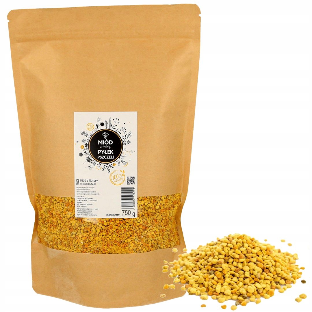 Včelí pyl Miód z Natury 750 g