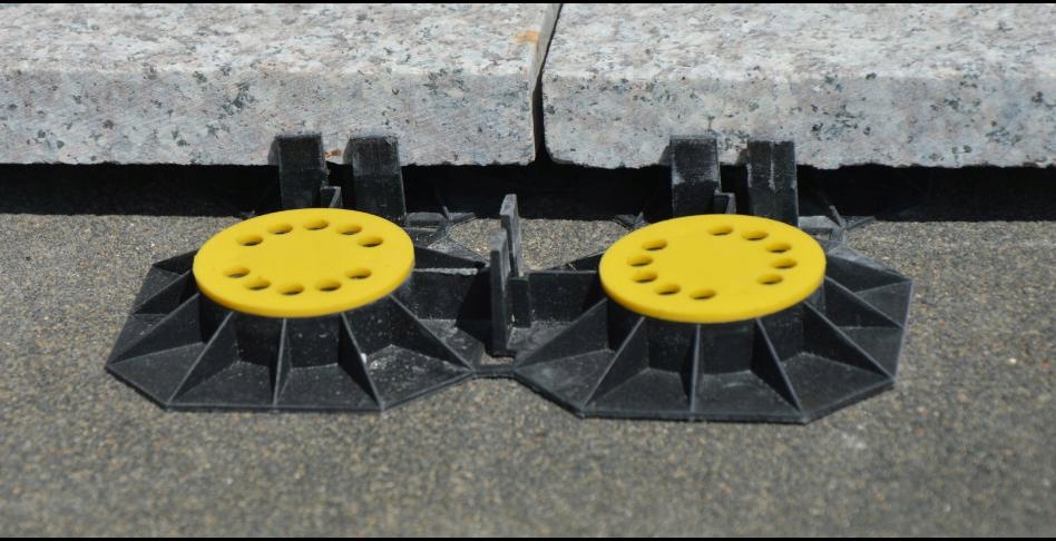 Podkładki tarasowe SMART 2mm - ZESTAW NA 20 m2 Długość 20 m