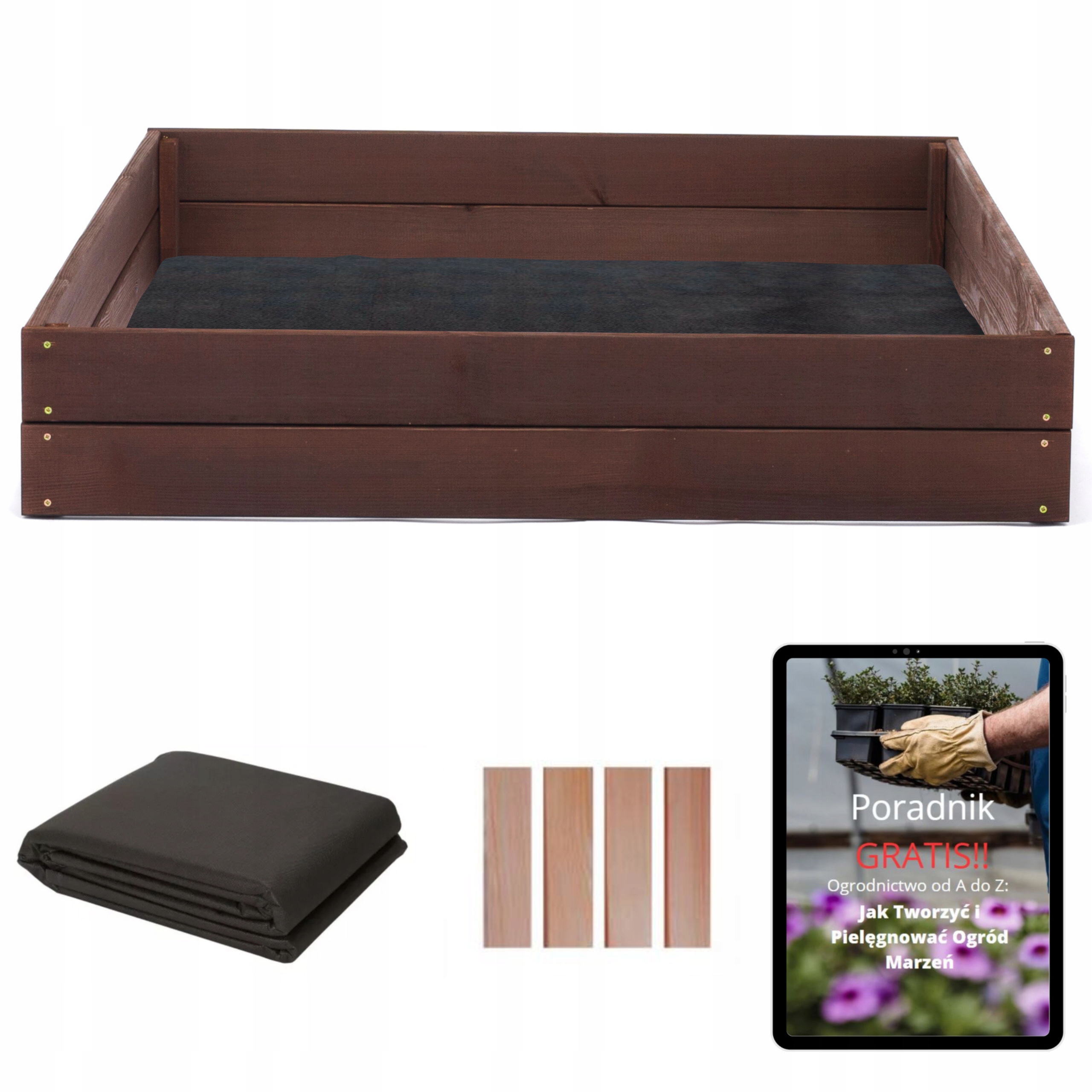 Bedny na zeleninu Warzywniak Impregnované 140x120 Pařeniště Záhon