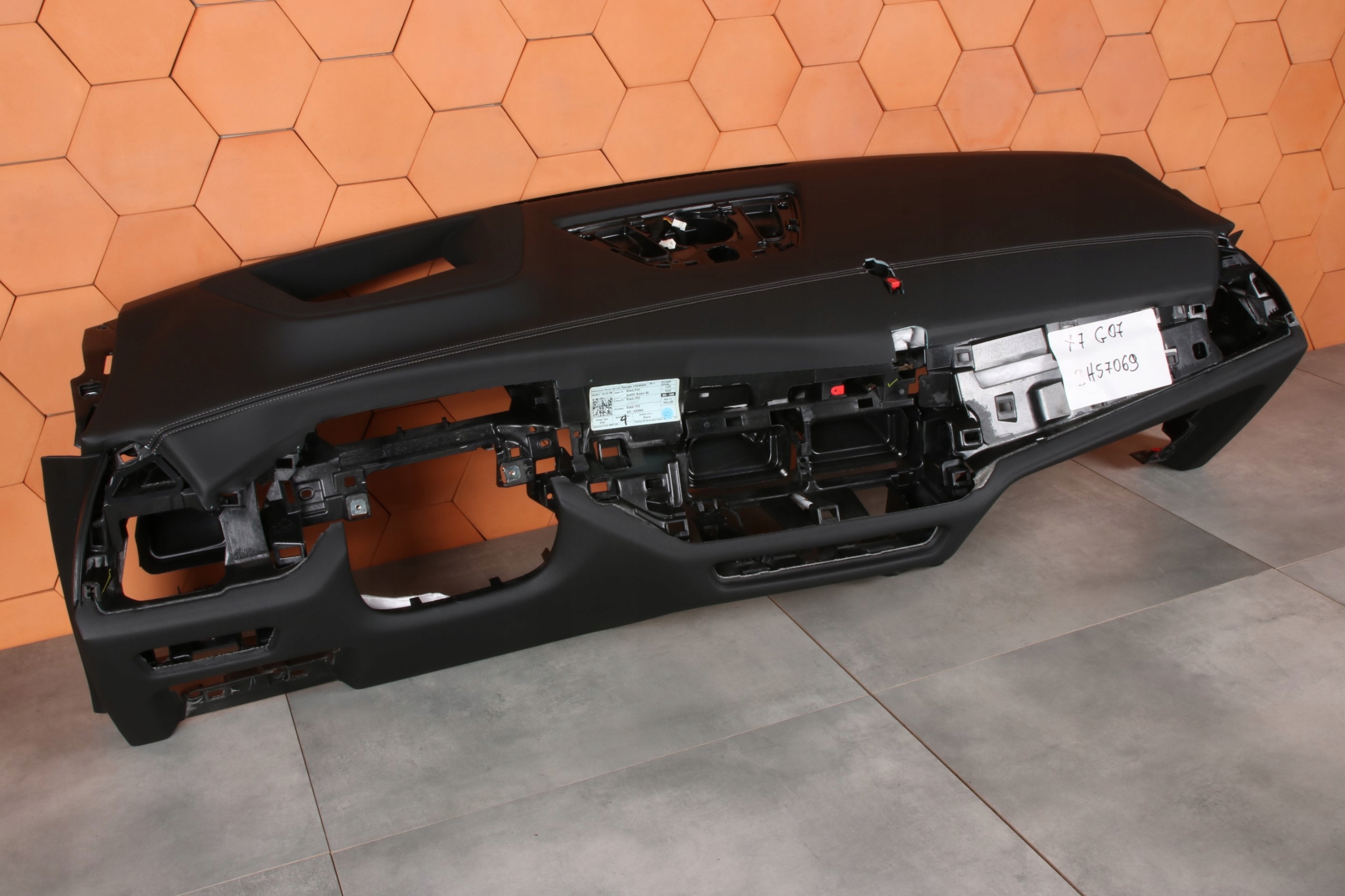BMW X5 G05 X7 G07 LCI originál dashboard instrument panel console SENSATEC HEAD UP
