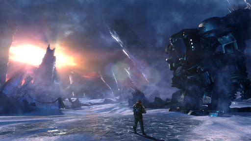 Lost Planet 3 Gra PS3 Akcja Mechy PL OUTLET Stan opakowania uszkodzone
