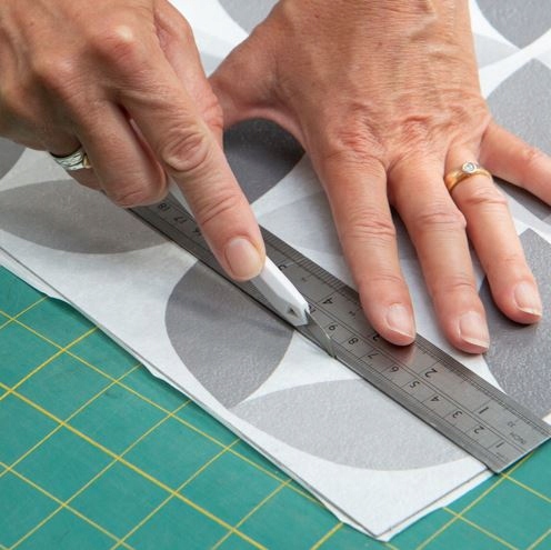 SAMOPRZYLEPNE PŁYTKI PODŁOGOWE KOŁA GEOMETRIC PCV Producent D-C-FIX