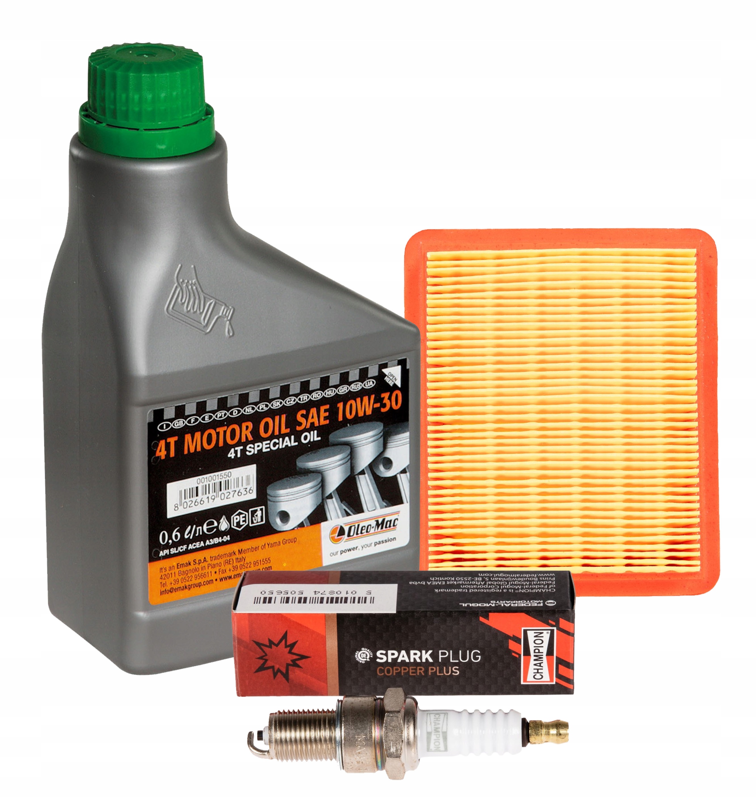 ZESTAW STARTOWY SERWISOWY KOSIARKI OLEO-MAC EMAK Typ starter