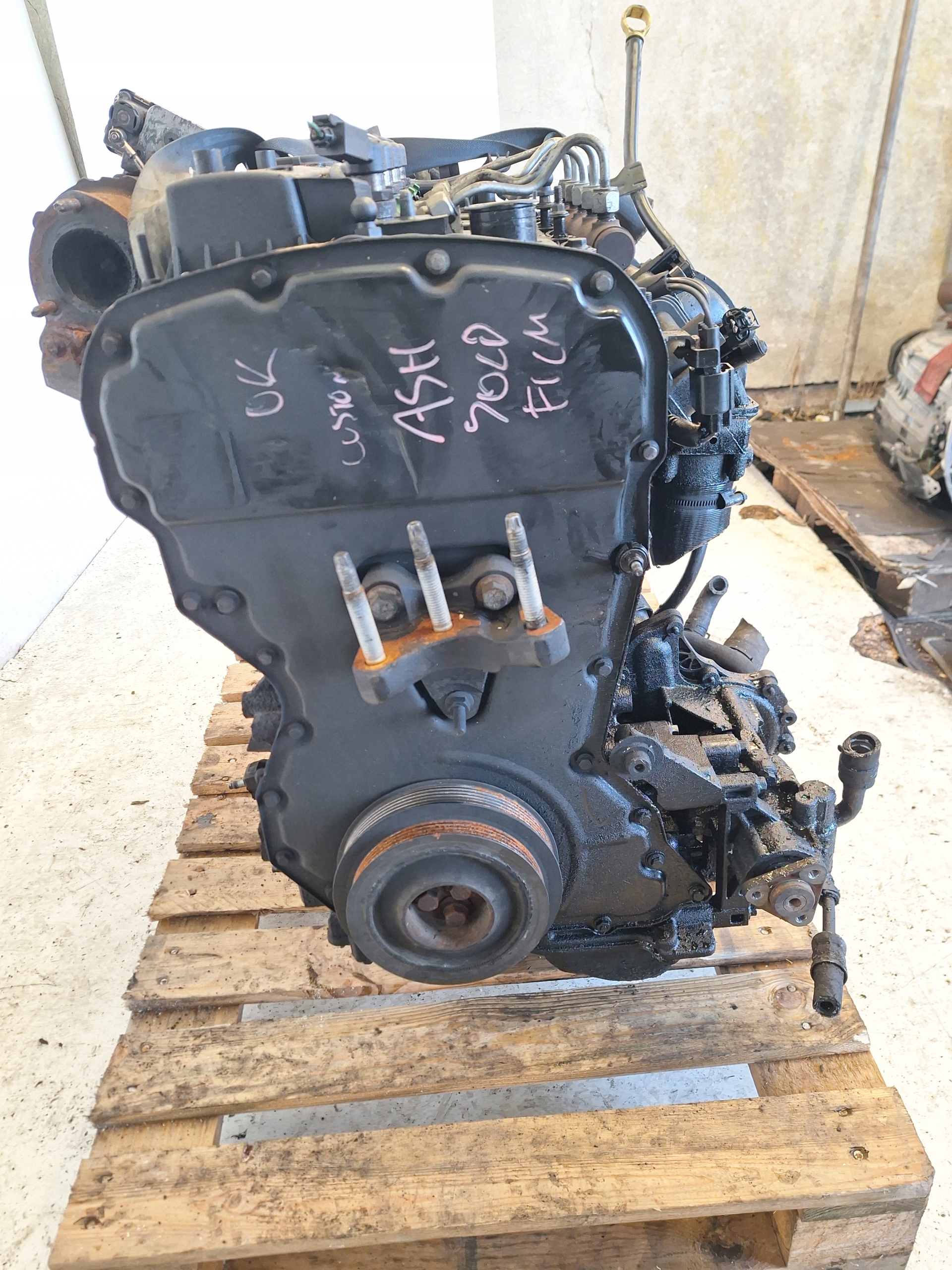 FORD TRANSIT CUSTOM 12-17 engine 2.2 TDCI 101KM FWD EUR 5 DRFF