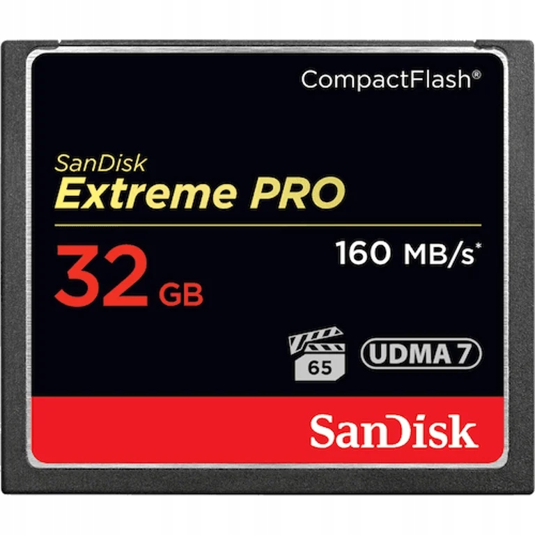 SanDisk 32GB Extreme Pro CF 160MB/s Karta pamięci