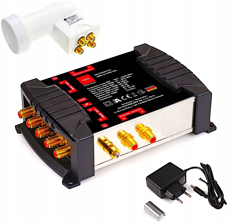 

MultiSwitch 4 Wyjść Oms 5/4 Konwerter Quattro