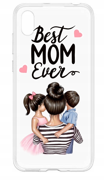 

etui silikon 1 mm mama syn córka do Huawei Y5 2019