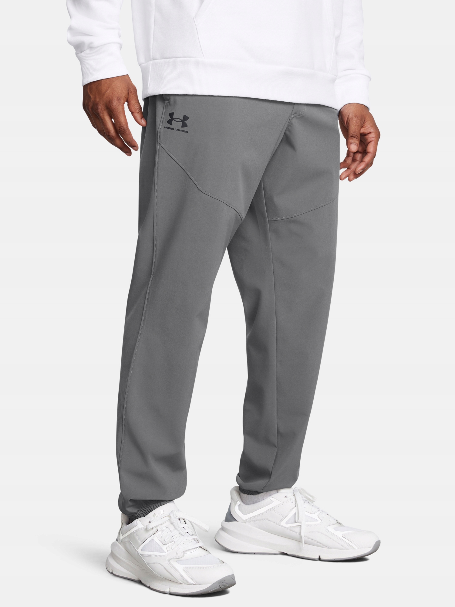 Pánské tepláky Under Armour Ua Vibe Woven Jogger-GRY vel. M