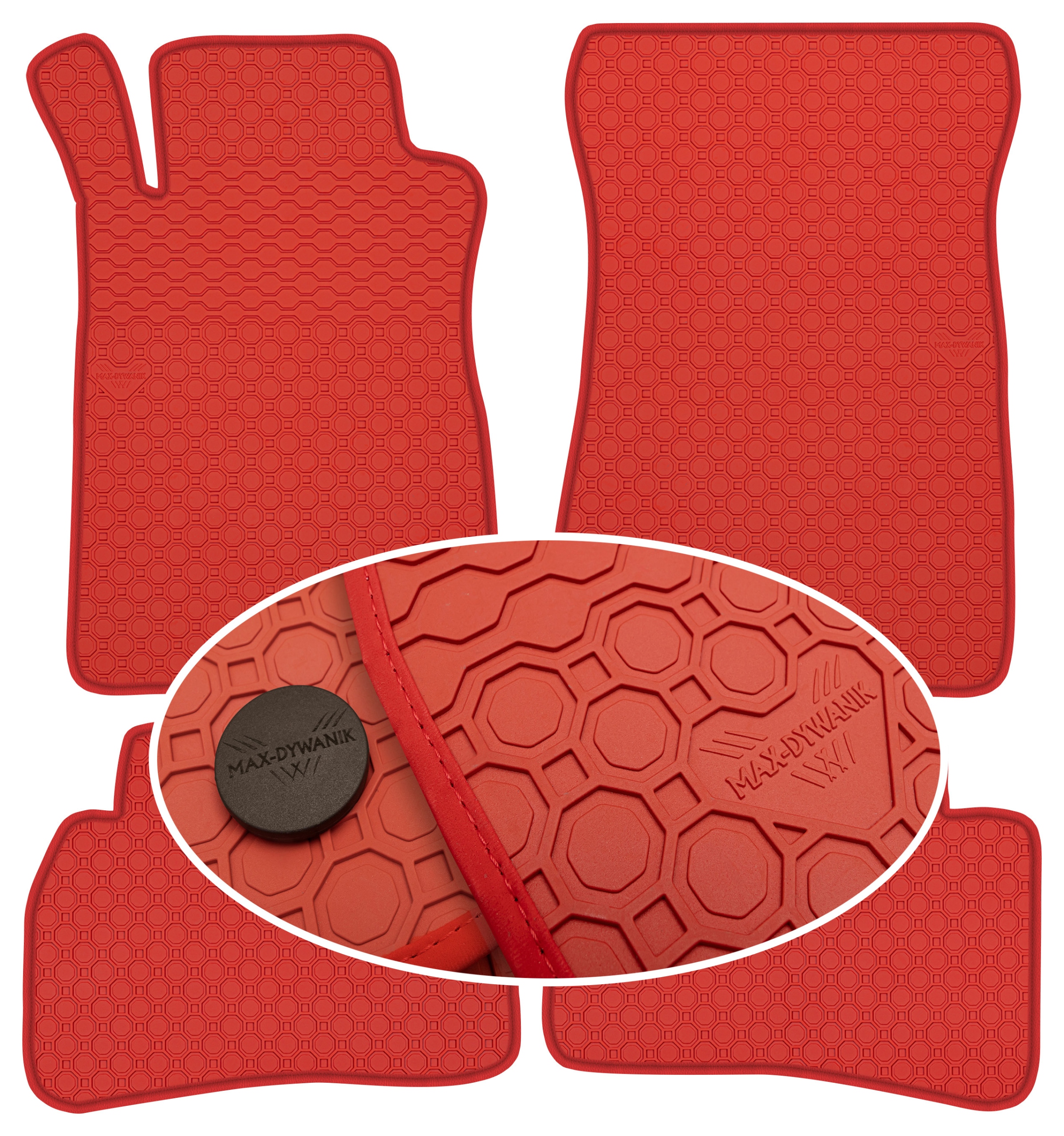 Mercedes Clk C208 Cp 1997-2002 Gumové rohože PrimeLiner