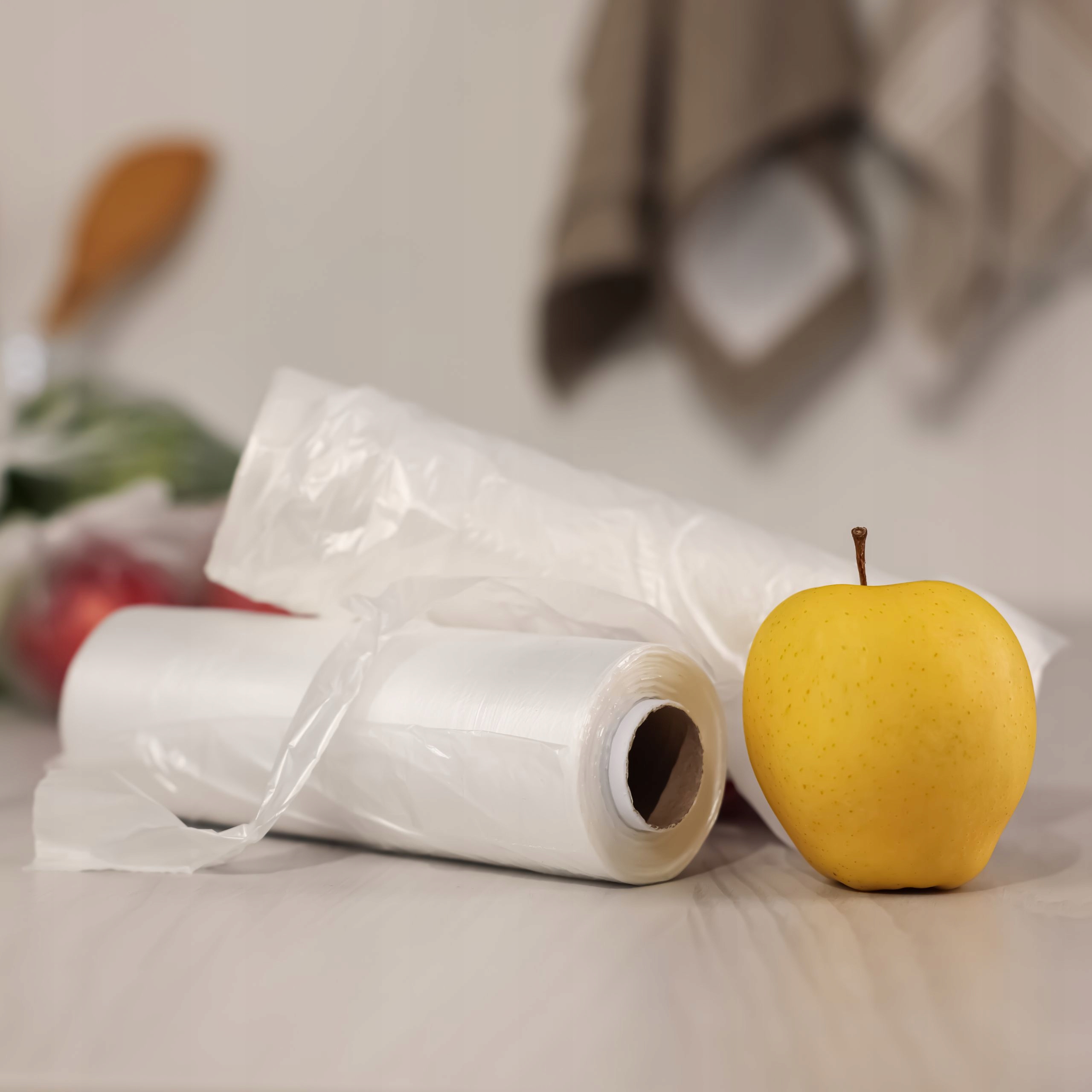 Paclan Expert Reklamówki Jednorazowe Zrywki 5kg | Rolka 120szt | HDPE Stan opakowania oryginalne