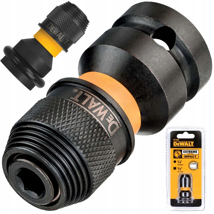 

Dewalt DT7508 Adapter Redukcja 1/2-1/4 Zakrętarki