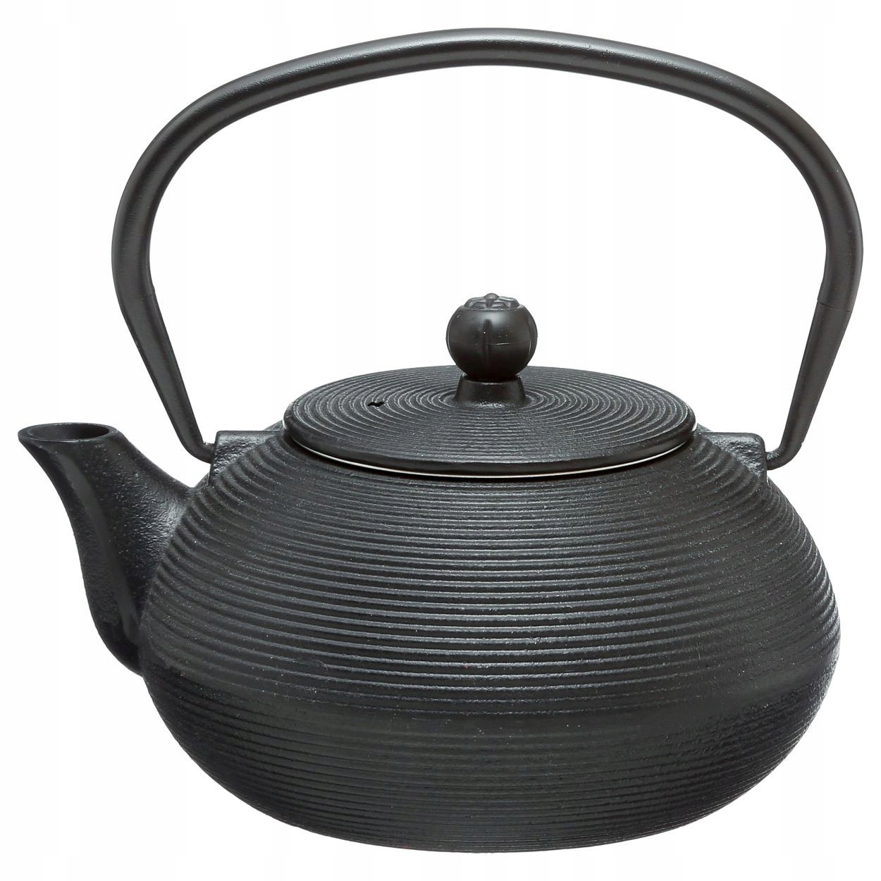

Czajnik dzbanek żeliwo czarny solidny 16 cm Retro