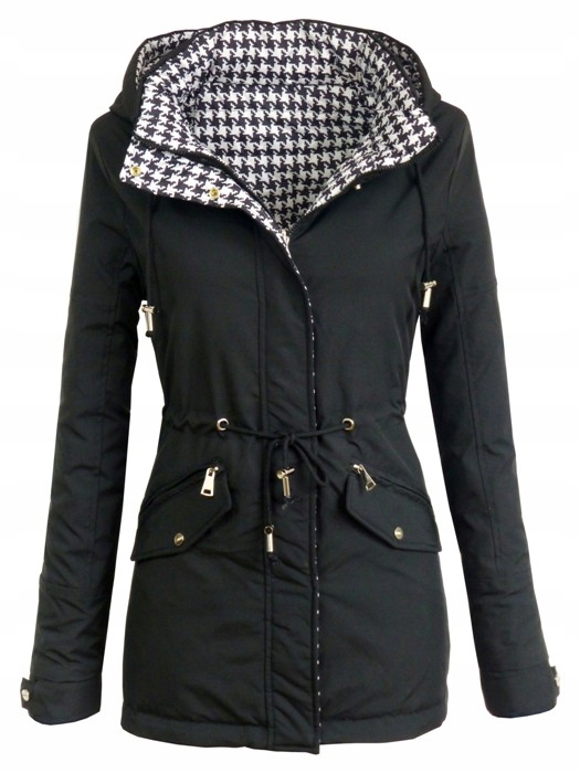 

Parka Kurtka Dwustronna Damska kolory_ S17 bk _ M