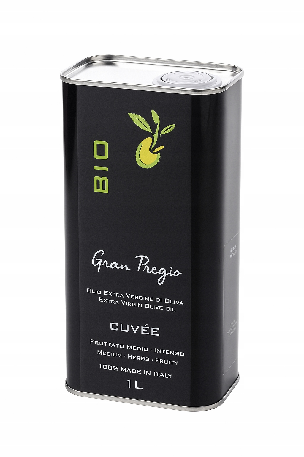 Vysoce polyfenolový olej Bio Cuvée 25/26 – 800,8 mg! GranPregio Italská – 1L