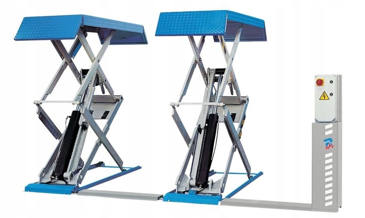 Подпороговый ножничный подъемник RAV518NL Ravaglioli!