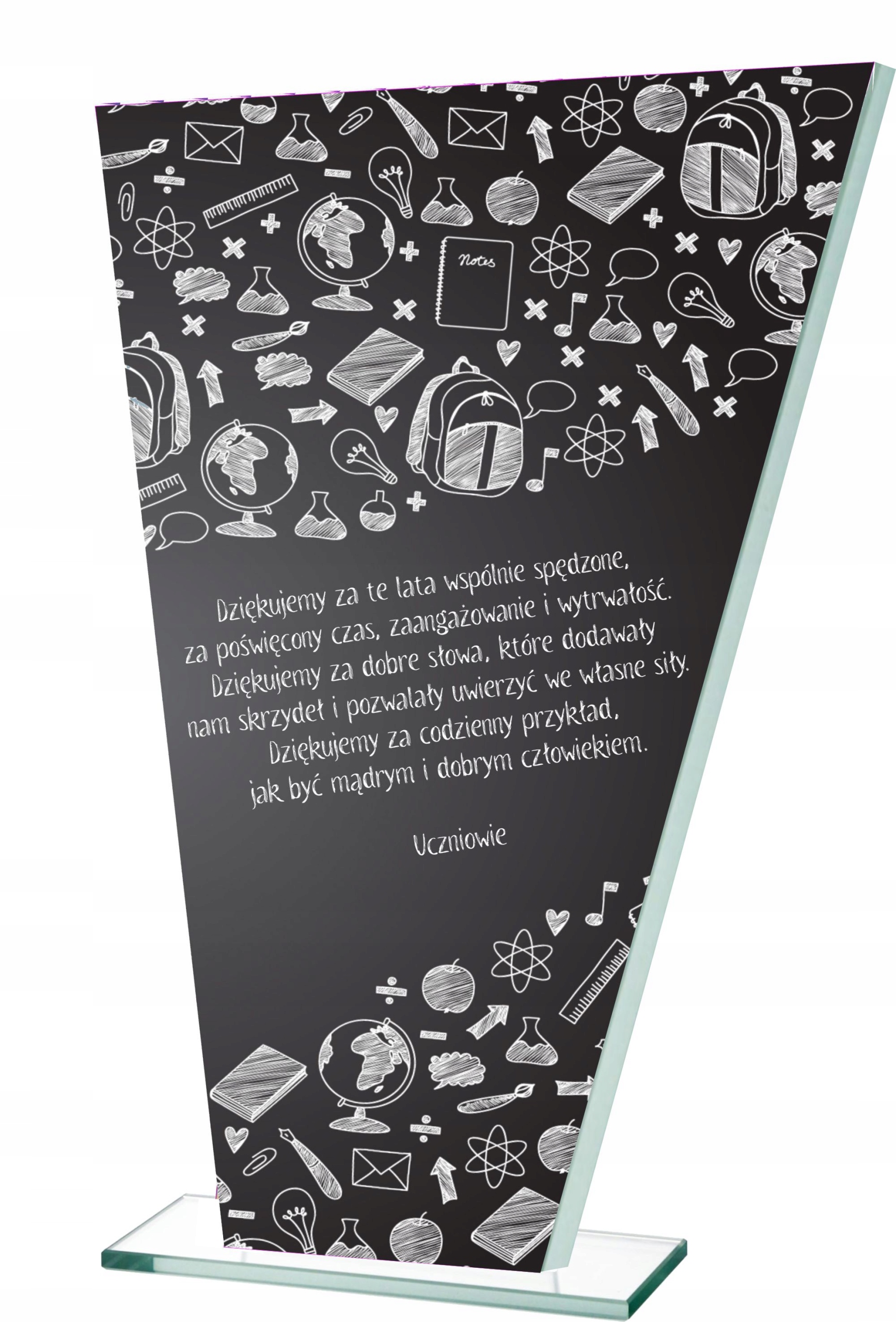 Statuetka dla nauczyciela podziękowanie