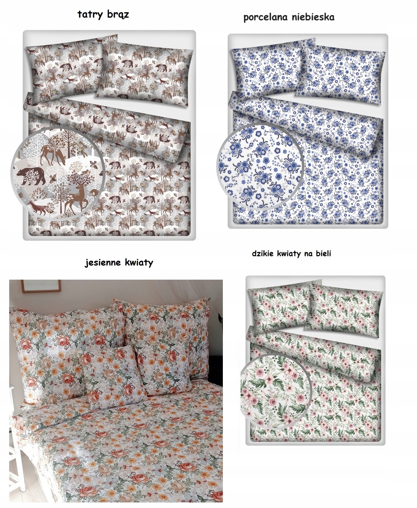 POSZWA BAWEŁNIANA NA KOŁDRĘ BAWEŁNA 160x200cm RÓŻNE WZORY Szerokość produktu 160 cm