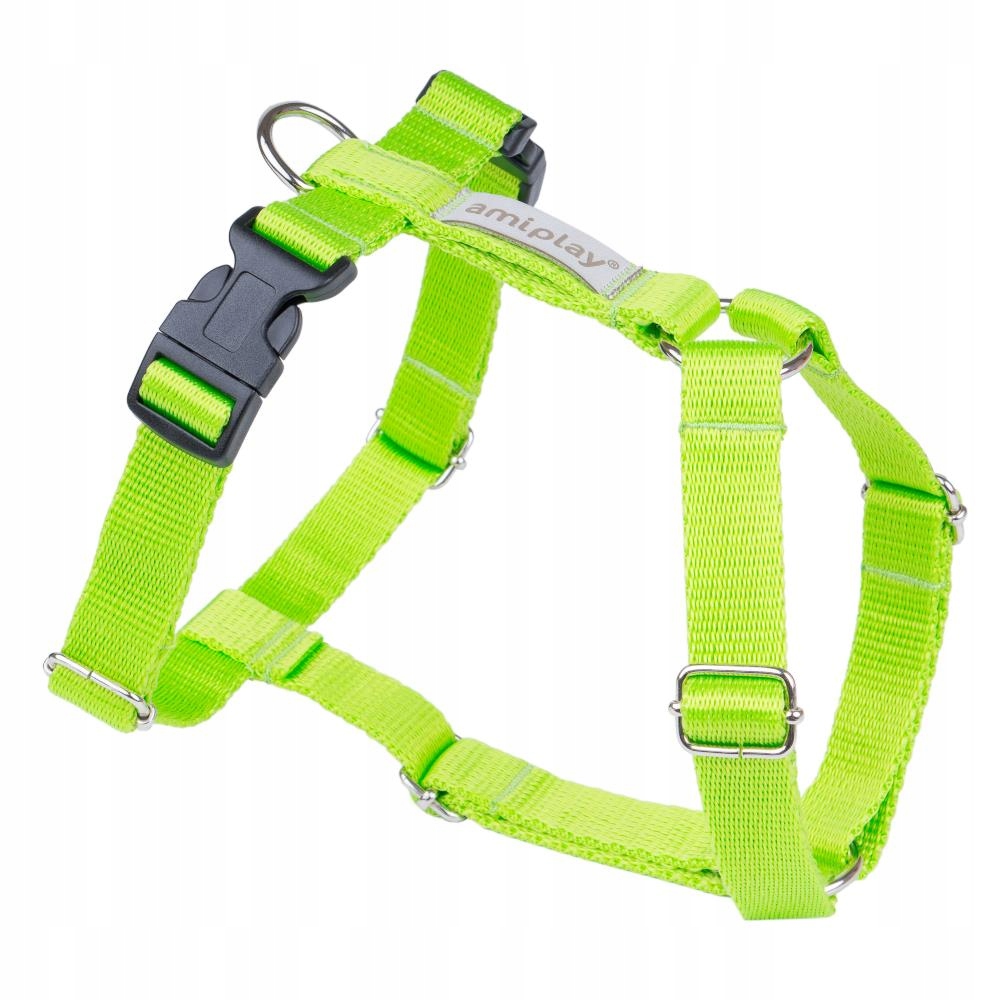 

Amiplay Samba szelki regulowane Guard zielone ro
