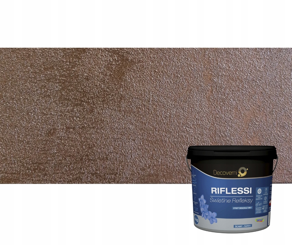 Decoverni Riflessi Štruktúrovaná akrylová farba 2,5 Kg farba 218