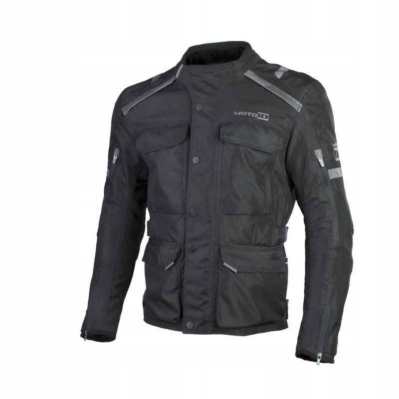Textilná motocyklová bunda Motoid Camino II Black čierna Darčeky