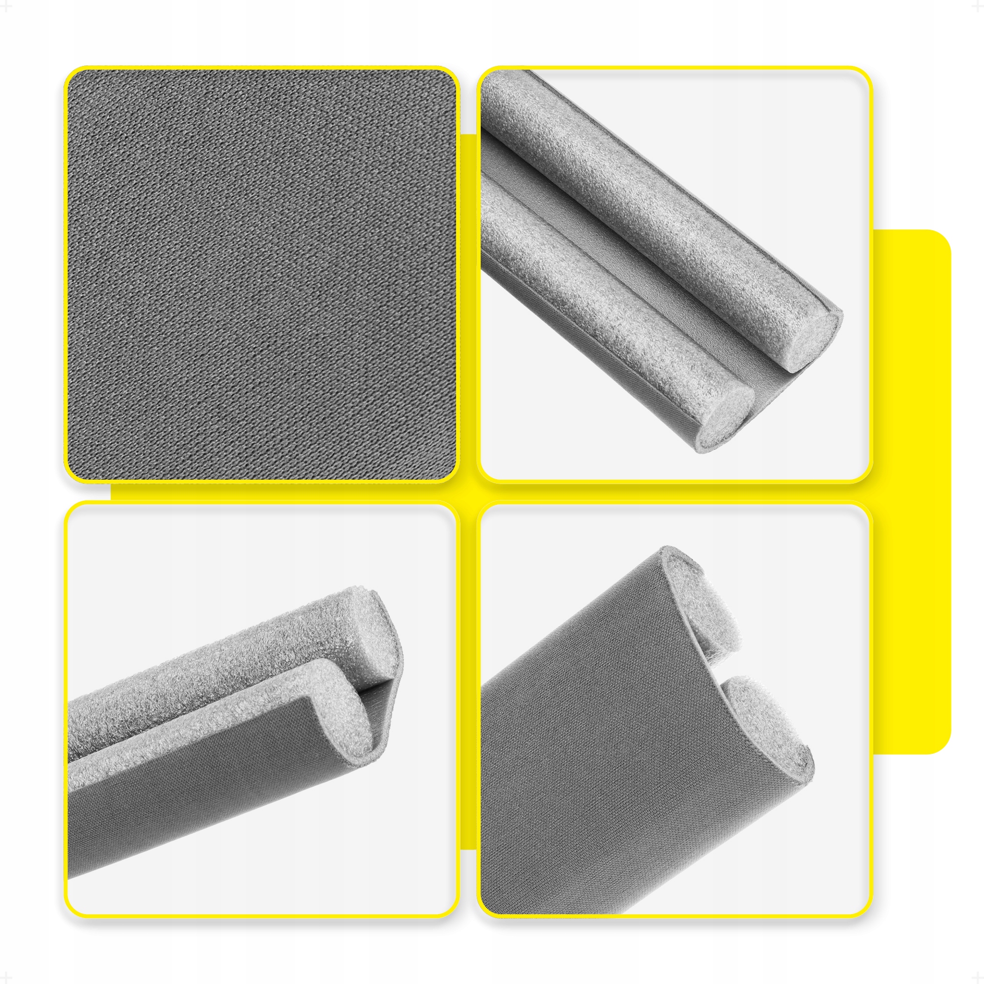 USZCZELKA DO DRZWI 2szt. ZESTAW USZCZELKA DRZWIOWA WKŁADKA ANTYPRZECIĄGOWA Marka BFG