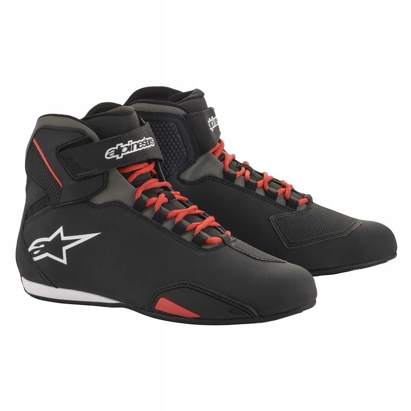 BUTY ALPINESTARS SEKTOR BLACK/RED (9.5)
