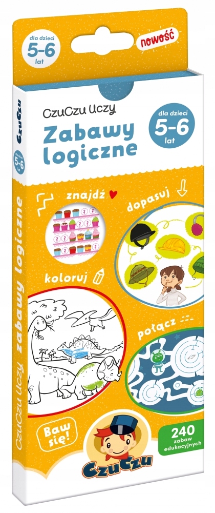 

CzuCzu Uczy Zabawy logiczne dla dzieci od 5-6 la