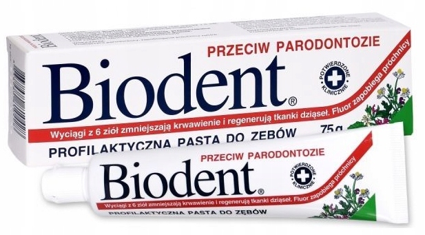 

Biodent pasta do zębów przeciw paradontozie 75g