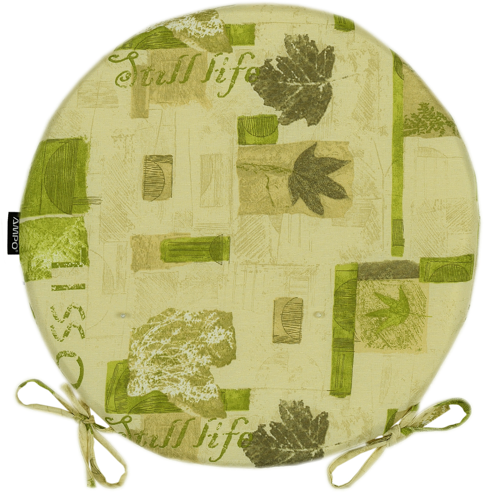 

Okrągła Poduszka Na Krzesło 40 cm Taboret wiązana