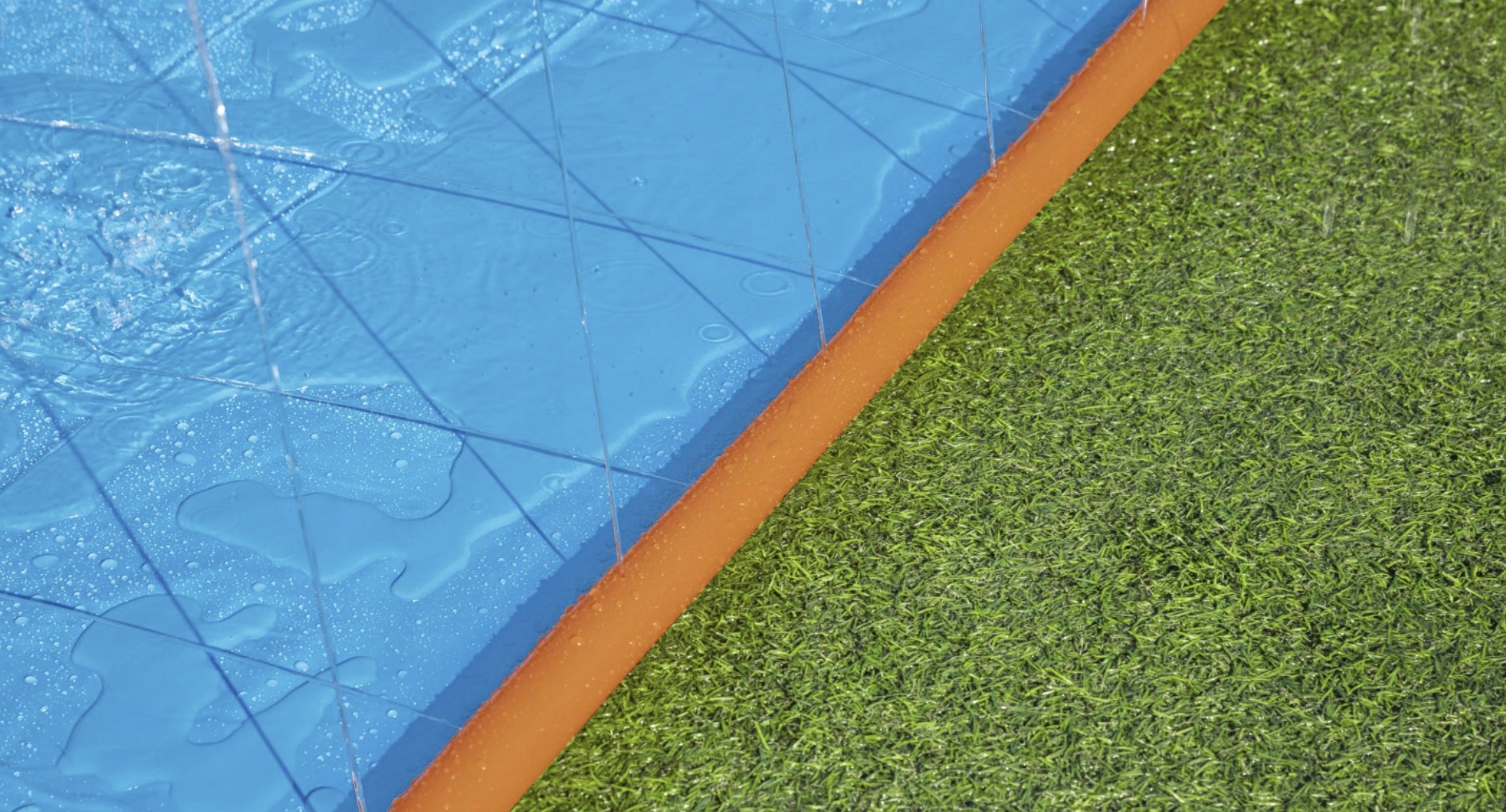 Ślizgawka Wodna Podwójna Ślizg Zjeżdżalnia Torowa dla Dzieci Bestway Wiek dziecka 3 lata +