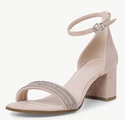 Pohodlné sandály Marco Tozzi 28018-30 růžové, velikost 39