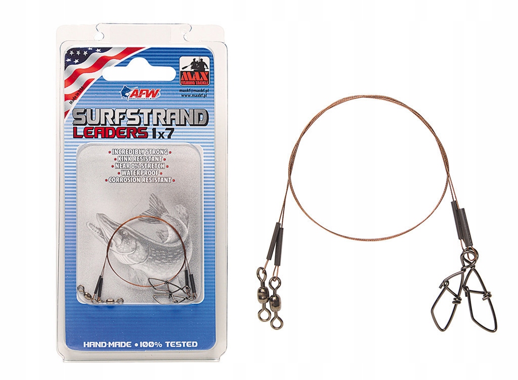Przypon Surfstrand Leaders 1x7 7kg (25cm 2szt)