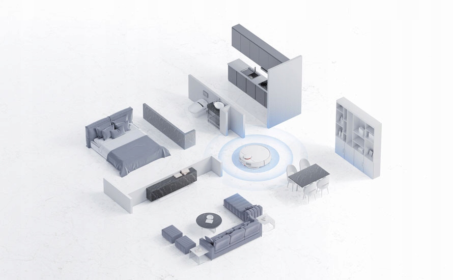 ROBOT SPRZĄTAJĄCY Xiaomi Mi Vacuum Cleaner biały FUNKCJA MOPOWANIA Marka Xiaomi