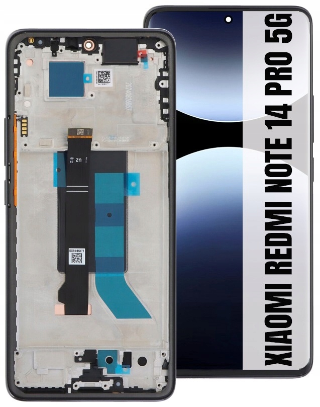 Displej Pro Xiaomi Redmi Note 14 Pro 5G Incell LCD Displej Rámeček