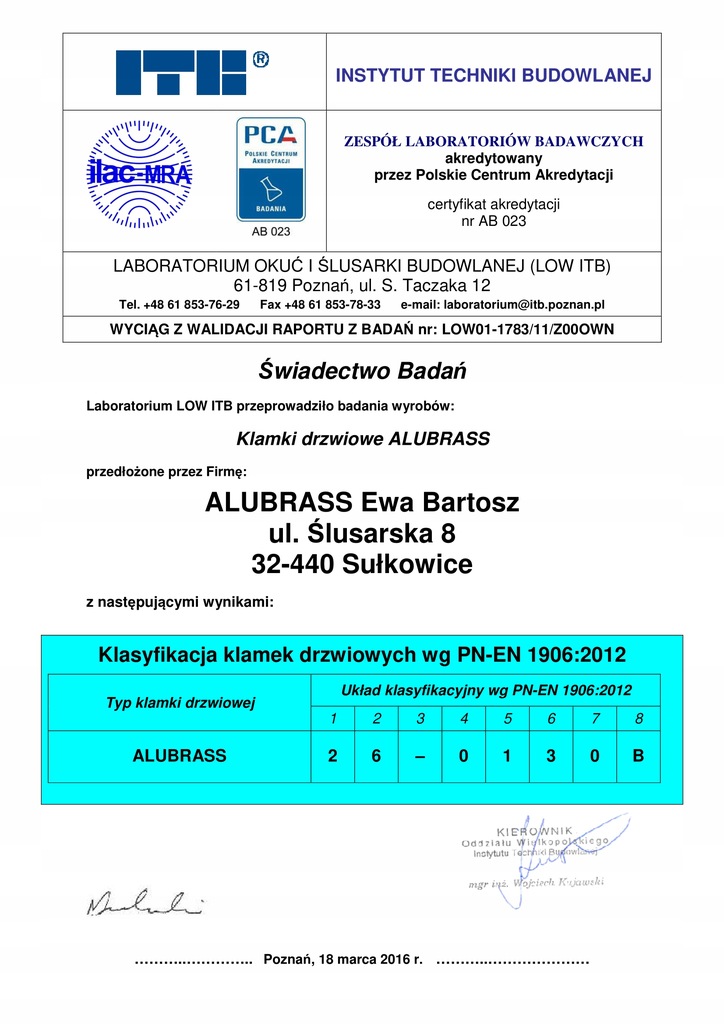 KLAMKA DO DRZWI WEWNĘTRZNYCH KABO CZARNY MAT Kolor czarny
