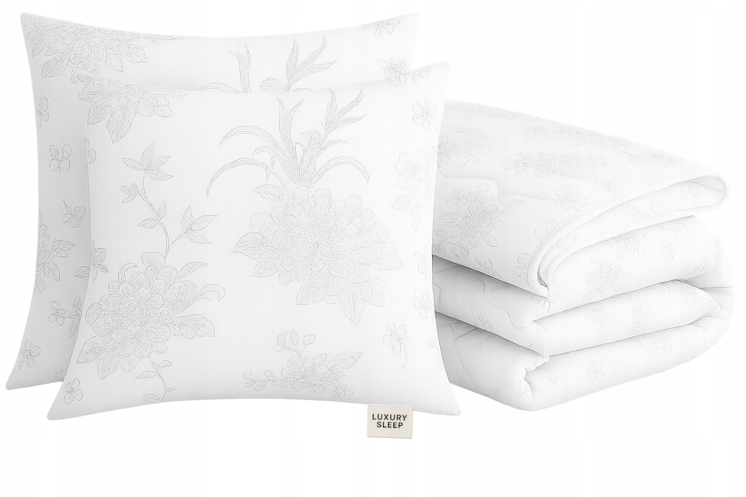 Přikrývka 140x200 celoroční polštář 2x 70x80 antialergická prošívaná