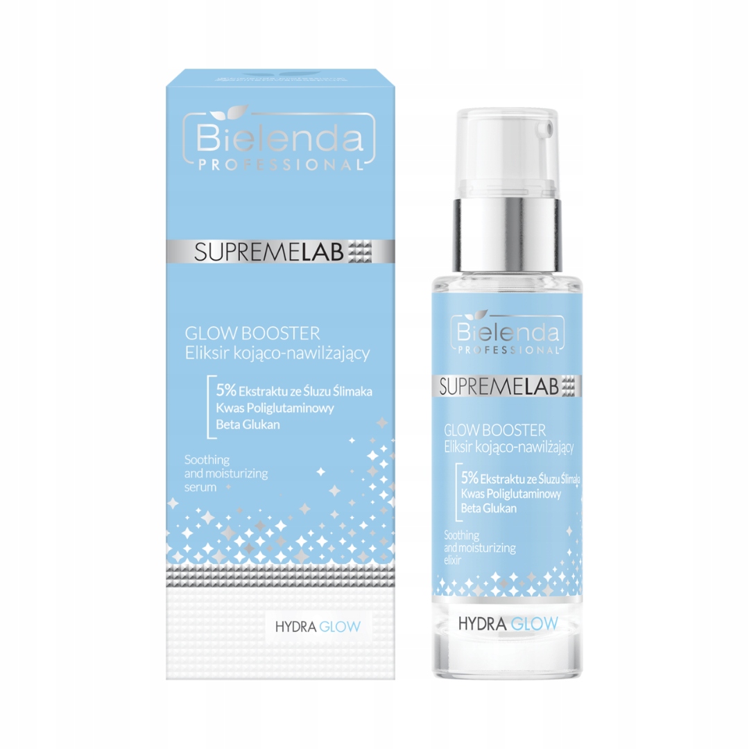 Supremelab Hydra Glow Booster Zklidňující a hydratační elixír 30 ml