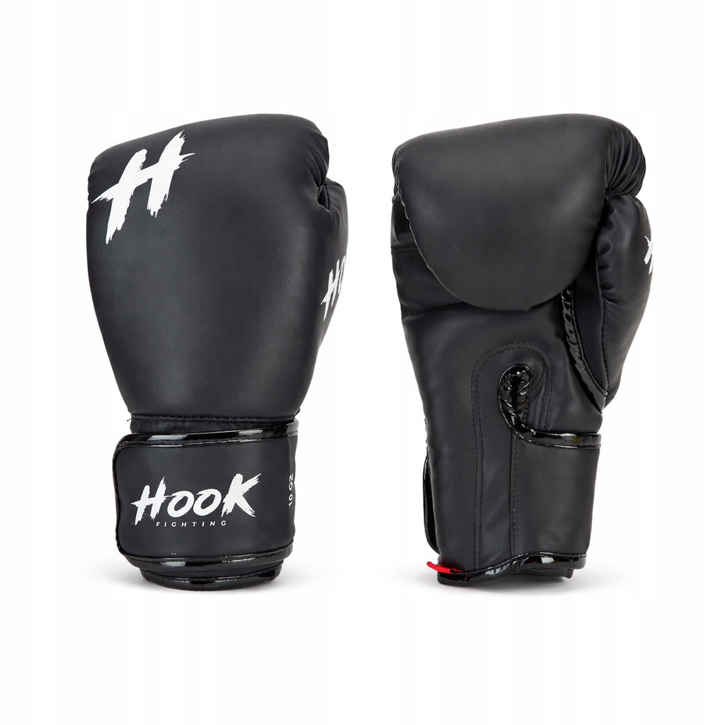 Rękawice bokserskie 14oz Sparingowe Czarne Hook Fighting Ready To Spar