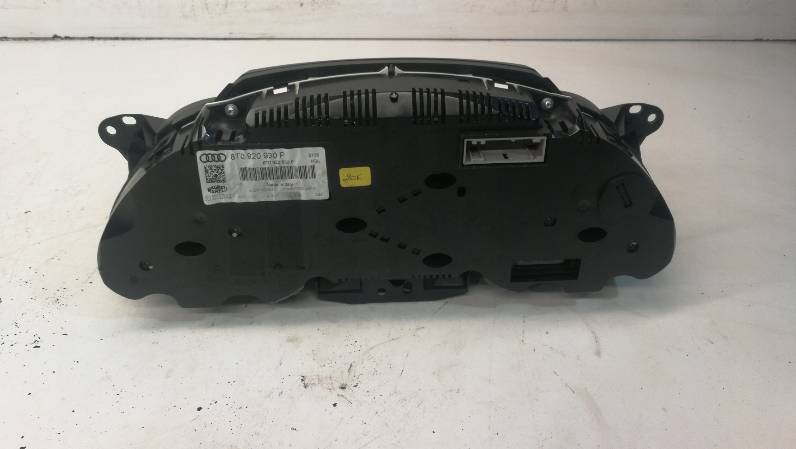 dials dials AUDI A5 8T 2.7 3.0 TDI 8T0920930P COLOR