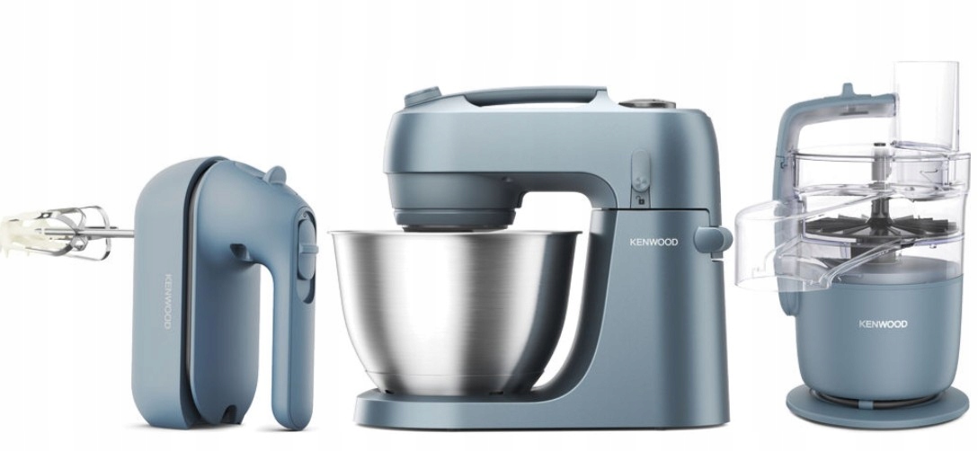 Kuchyňský robot Kenwood Go CPG35.000GY 800W, (Storm Blue), Výhodný balíček