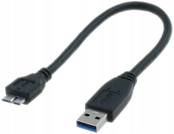 

Krótki Kabel 0,25m USB3.0 microUSB dysk zewnętrzny